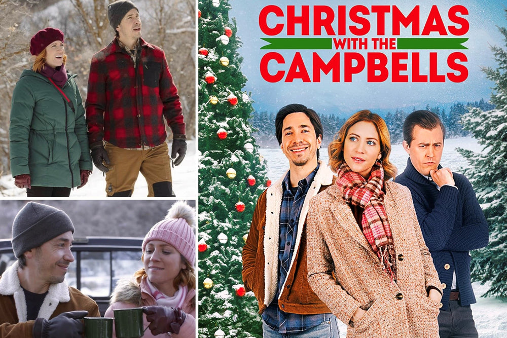 Justin Long and Brittany Snow star in Christmas With The Campbells for AMC+