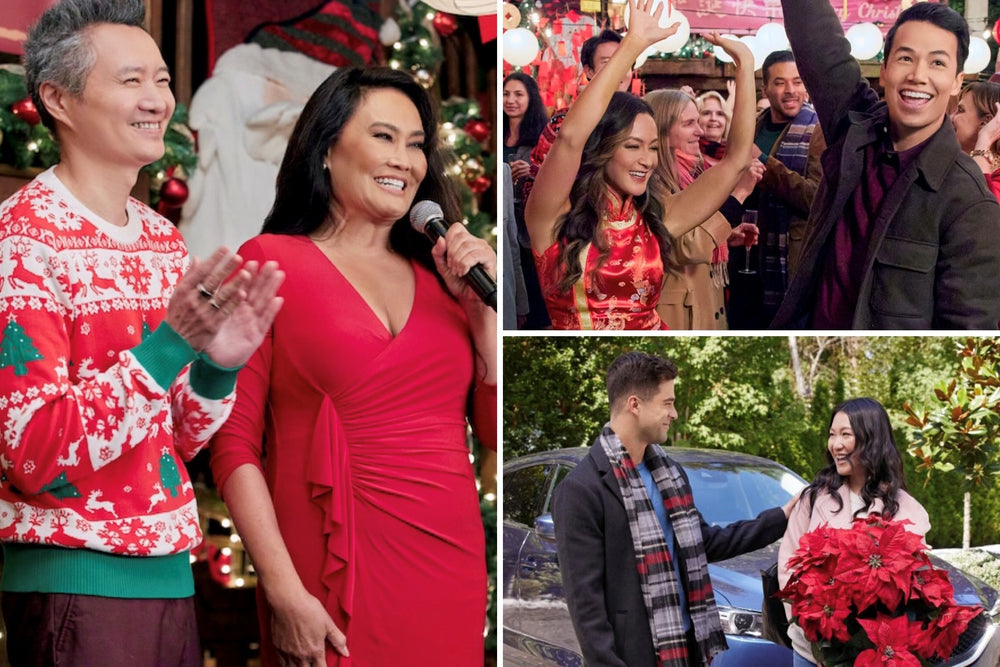 Hallmark is releasing two holiday films in 2022 celebrating Chinese American culture - Christmas at the Golden Dragon & A Big Fat Family Christmas.