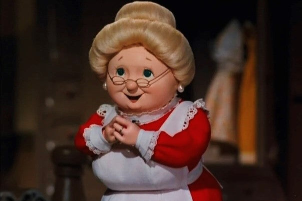Rankin and Bass depiction of Mrs. Claus, aka Mother Christmas