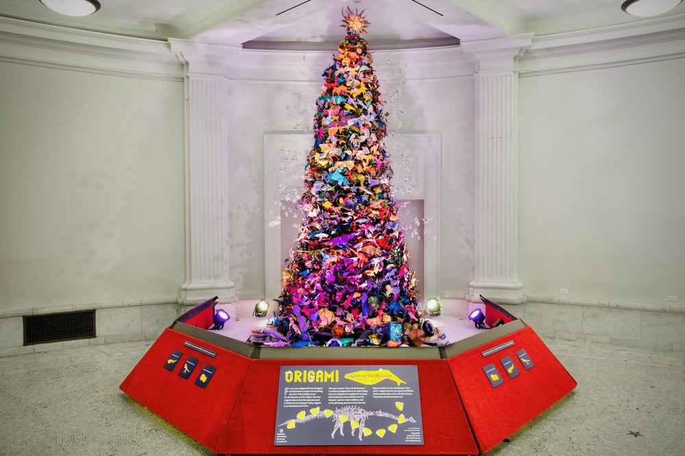 Origami Tree at American Museum of Natural History