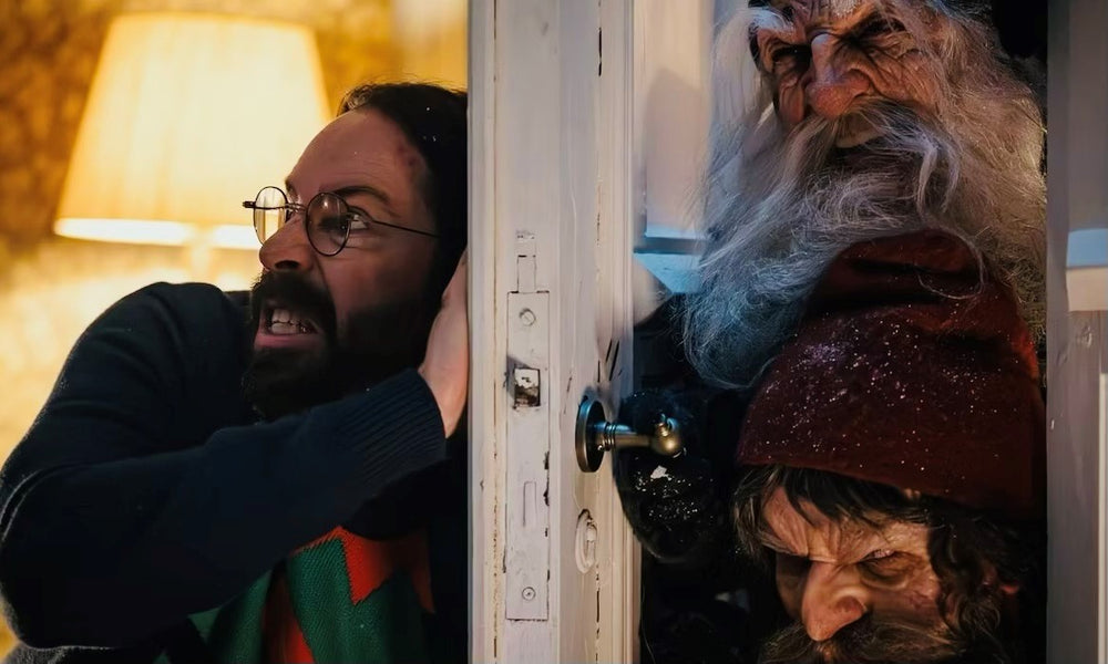 Martin Starr in There's Something In The Barn Christmas Horror Comedy Film
