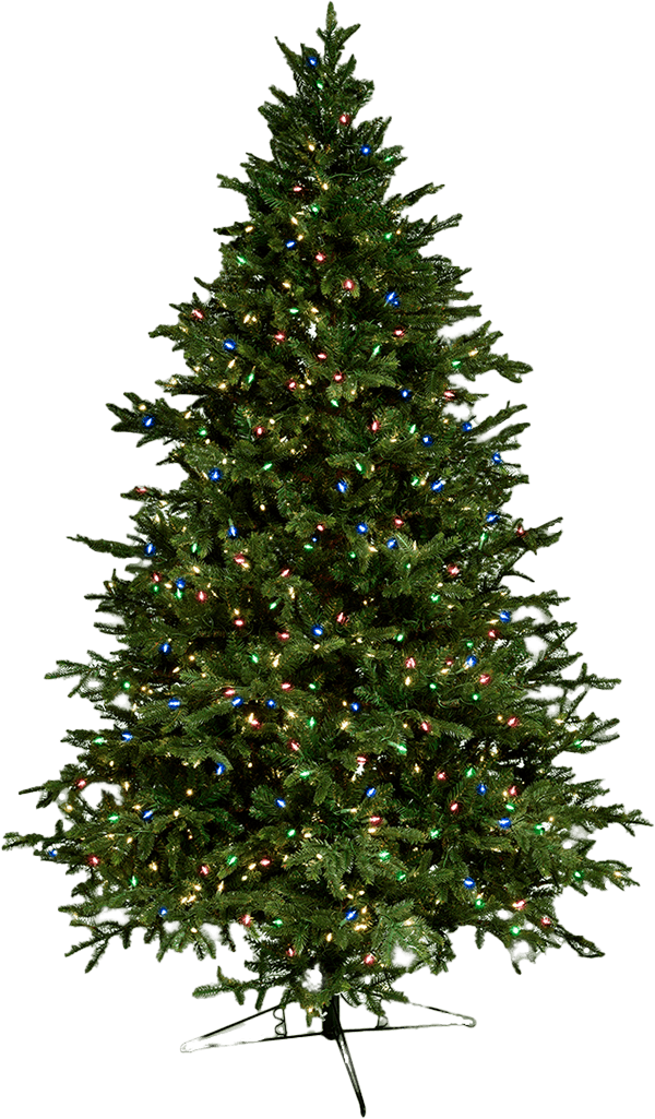 A festive Christmas tree