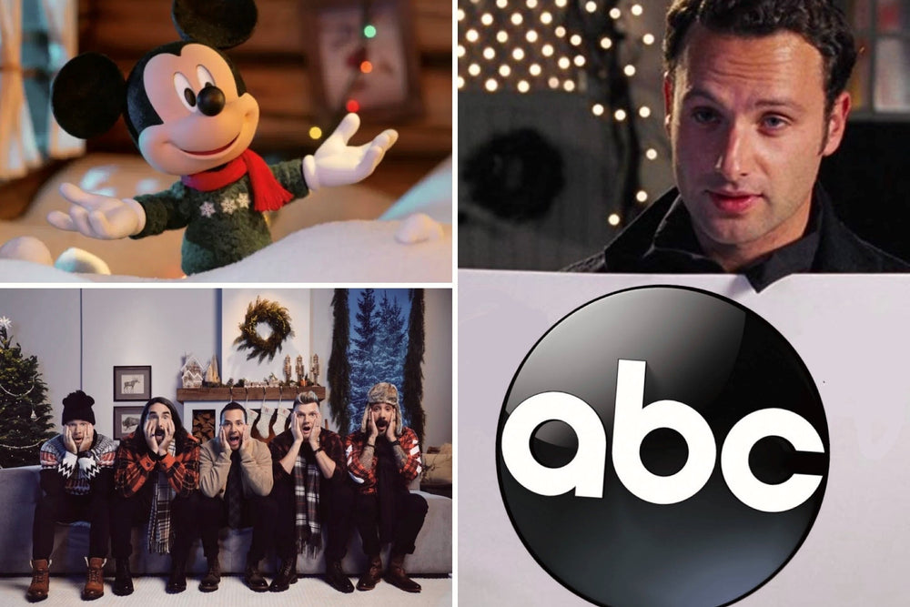 ABC Christmas Specials 2022 including Mickey Stop Motion Animation, Backstreet Boys and Love Actually Reunion