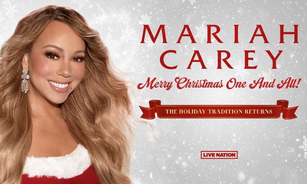 Announcement Photo for Mariah Carey 2023 - Merry Christmas One And All Tour