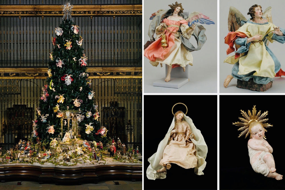 The Christmas Tree and Neapolitan Baroque Crèche depicting the Nativity at The Metropolitan Museum of Art is one of the most beautiful & unique holiday displays in New York City.