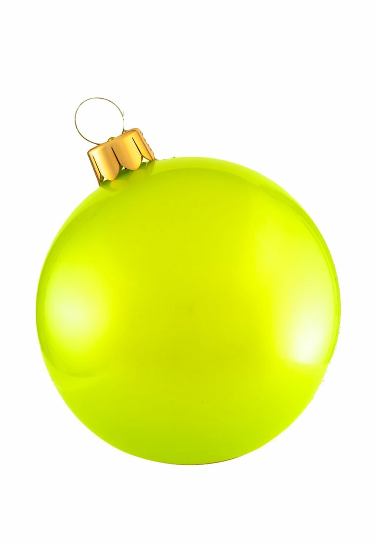 Inflatable Christmas Ornament, Silver, Christmas Decoration Rental by Rent-A-Christmas