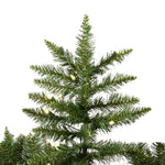 Load image into Gallery viewer, 9&#39; Slim Enchanted Evergreen Tree, Warm White LED Lights

